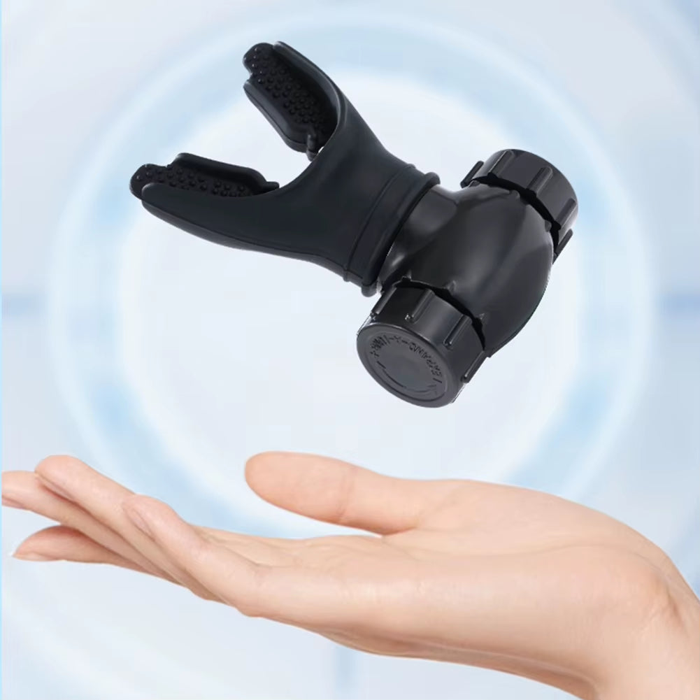 Breath Trainer Lung Flexer Adjustable Increases Lung Capacity Tool Cycling Running Respiratory Muscle Trainer for Outdoor Sport