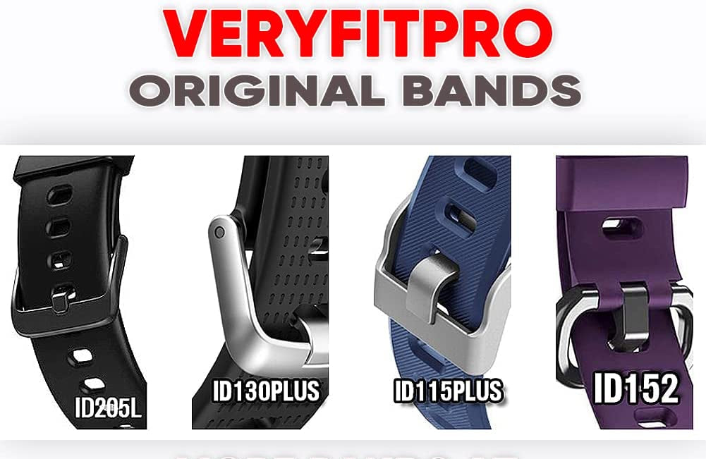 Veryfitpro Id115Plus HR Replacement Bands for Veryfit Pro Id115Plus HR Fitness Tracker Smart Watch